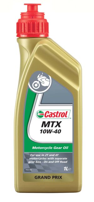 Castrol MTX 10W-40. Mineralolja, 1 liter.