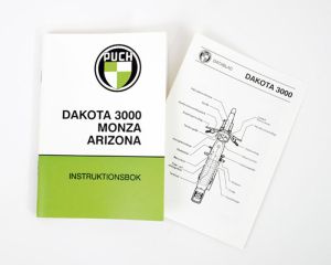 Instruktionsbok PUCH DAKOTA 3000.Inkl.Datablad
