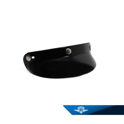 Skärm till Jethjälm. Svart.