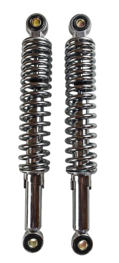 Stötdämpare universal, längd 310mm. Ställbara, säljs parvis.