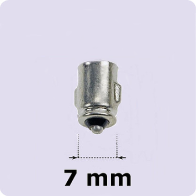 Glödlampa (BA7S) 6volt, 1,2watt