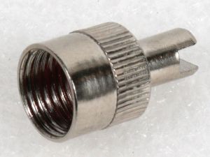 Ventilhatt metall, med ventilnyckel. Säljs styckvis.