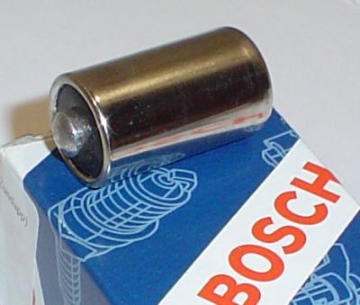 Kondensator 18mm, äkta Bosch för lödning.