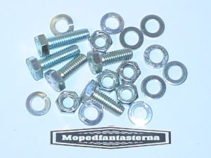 Bultsats Pakethållare & Bakskärm Crescent Compact