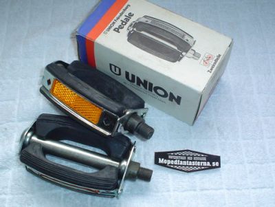 Pedalset, universal 1/2". Union, NOS.