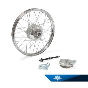 Bakhjul 3-växlad Monark & Crescent Compact, 15 tum. Leleu nav.