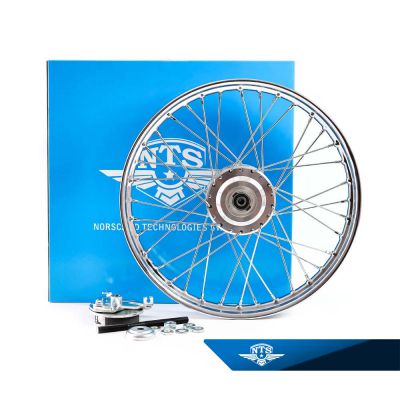 Framhjul Monark & Crescent Compact, 15 tum. Komplett.