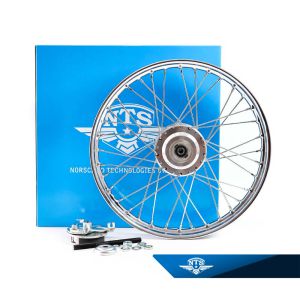 Framhjul Monark & Crescent Compact, 15 tum. Komplett.