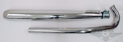 Avgassystem Puch Dakota 3000 & Nevada. 28mm.