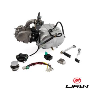 Lifan 49cc, 4-takts motor. 4-växlad manuell och kickstart. Komplett.