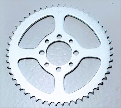 Bakdrev Suzuki AC50, AP50, K50 & TS50. 51 kugg.