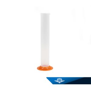 Oljemått, perfekt för påfyllning och oljebyte. 1 dl.