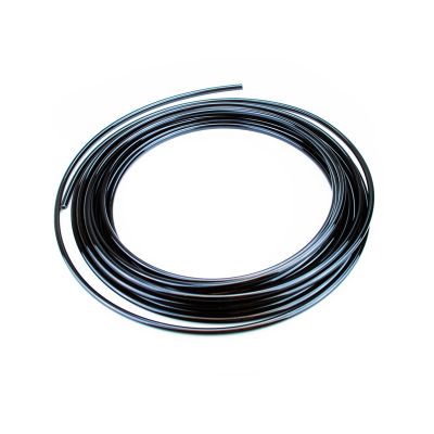 Kantlist, hårdplast, 7mm svart, ca 2,3 meter