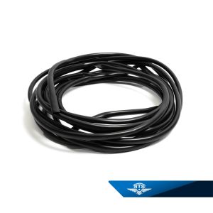 Kabelhölje för 2-4 kablar. 5 meter, svart.