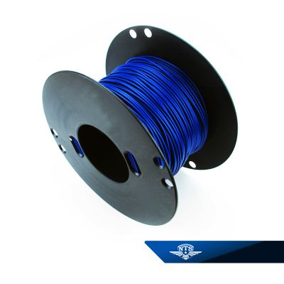 Elkabel blå. (0,75mm²)