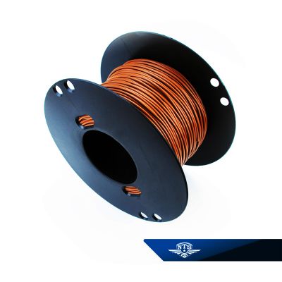 Elkabel brun. (0,75mm²)