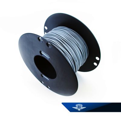 Elkabel grå. (0,75mm²)