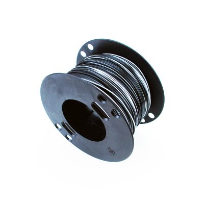 Elkabel svart/vit (0,75mm²)