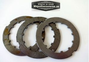 3-pack, stålskivor Puch. För 3 skivig koppling, utförande 2.