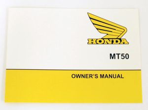 Instruktionsbok Honda MT50.