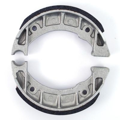 Bromsbackar Tomos Quadro, passar fram och bak.