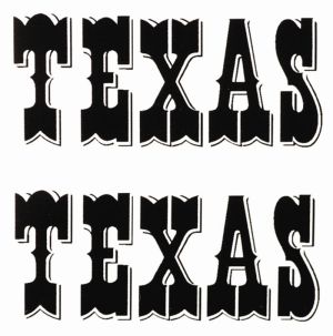 Tankdekal Puch Texas, säljs parvis.