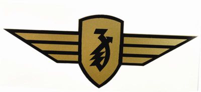 Framskärmsdekal, Zundapp. 1961-74, säljs styckvis.