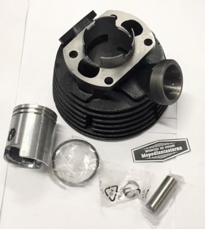 Portad Sachs 60cc cylinder. Med 41mm kolv, fartvindskyld. Ø=119mm.